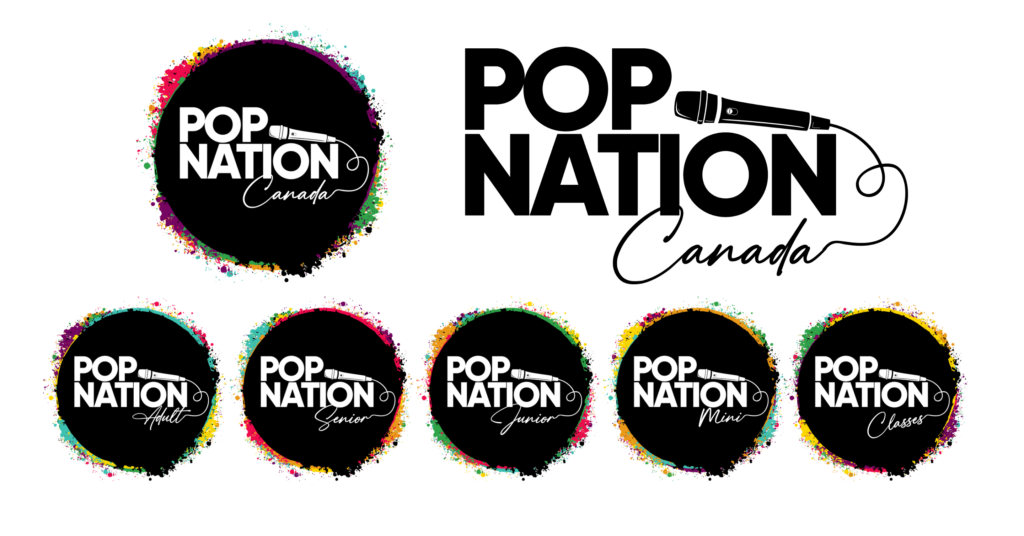 Pop Nation Series of Logos